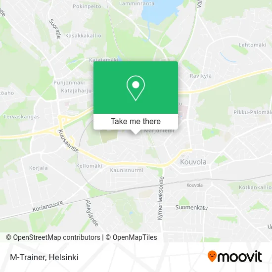 M-Trainer map
