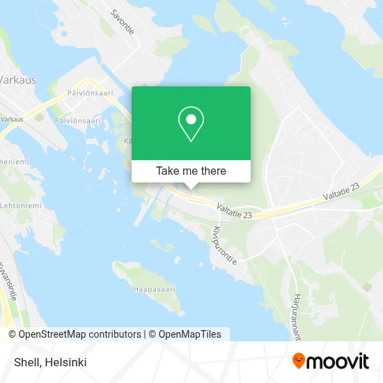 Shell map