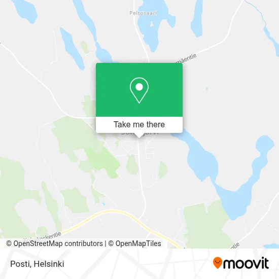 Posti map