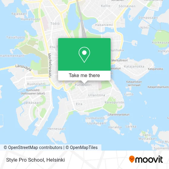 Style Pro School map
