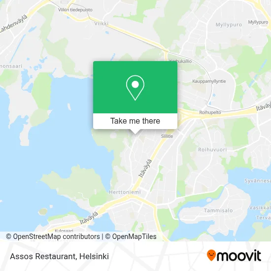Assos Restaurant map