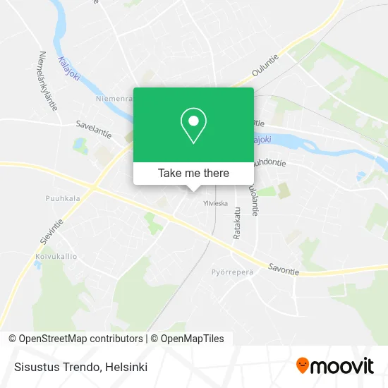 Sisustus Trendo map