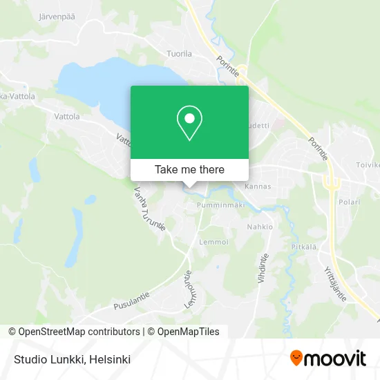 Studio Lunkki map