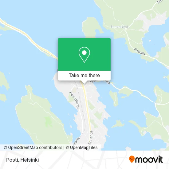 Posti map