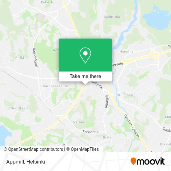 Appmill map