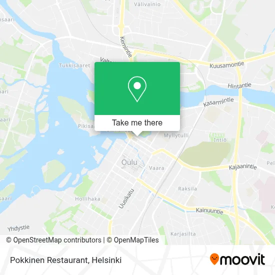 Pokkinen Restaurant map