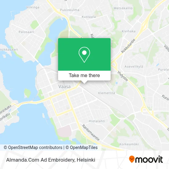 Almanda.Com Ad Embroidery map