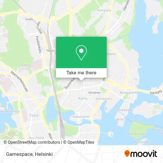 Gamespace map
