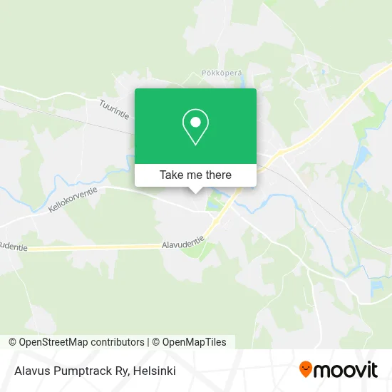 Alavus Pumptrack Ry map