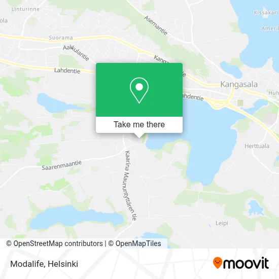 Modalife map