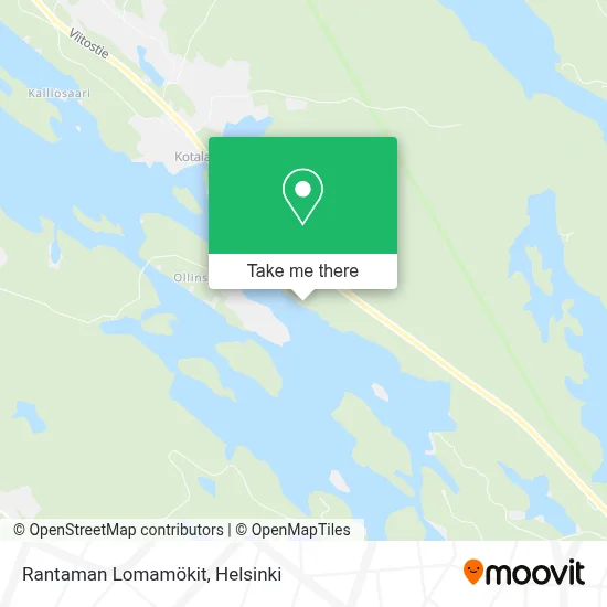 Rantaman Lomamökit map