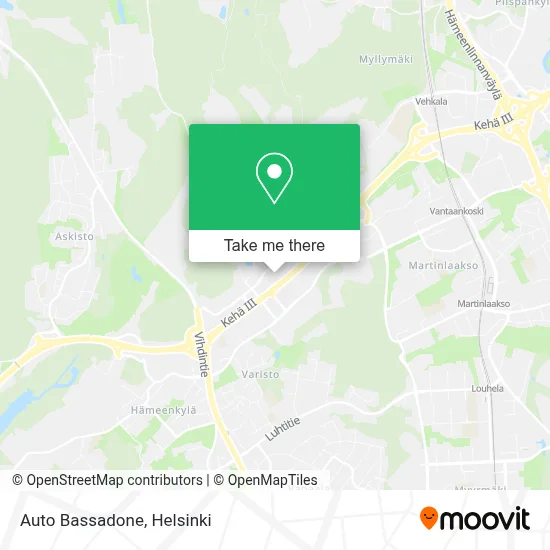 Auto Bassadone map
