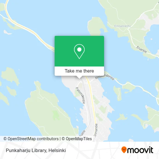 Punkaharju Library map