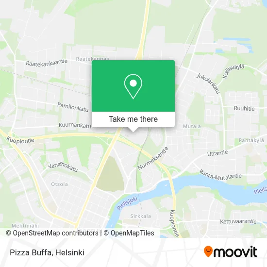 Pizza Buffa map