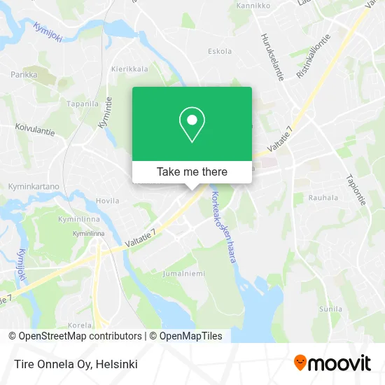 Tire Onnela Oy map