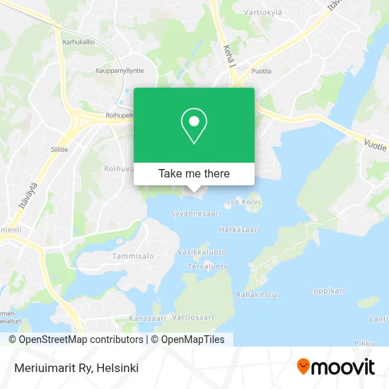 Meriuimarit Ry map