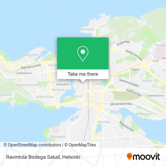 Ravintola Bodega Salud map