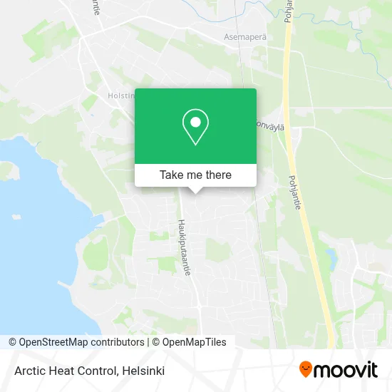 Arctic Heat Control map