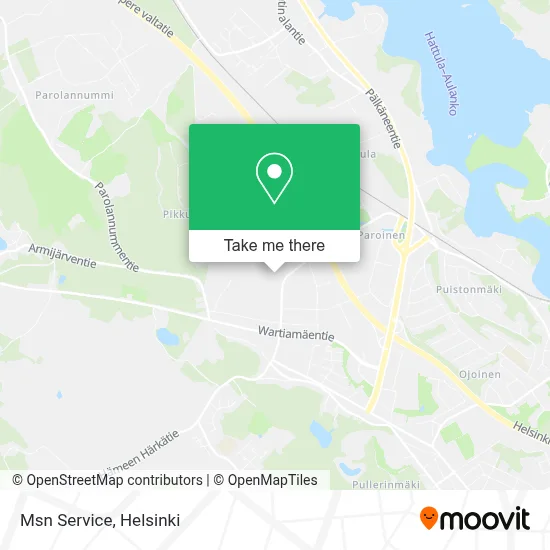 Msn Service map
