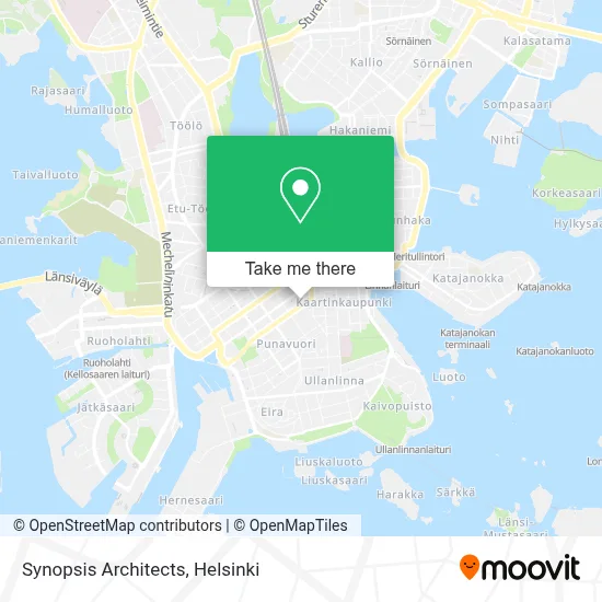 Synopsis Architects map