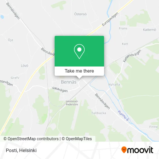 Posti map
