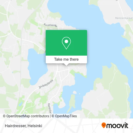 Hairdresser map