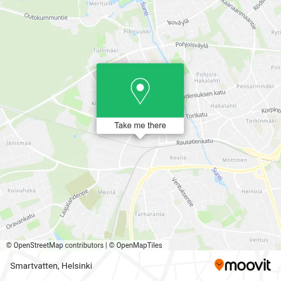 Smartvatten map