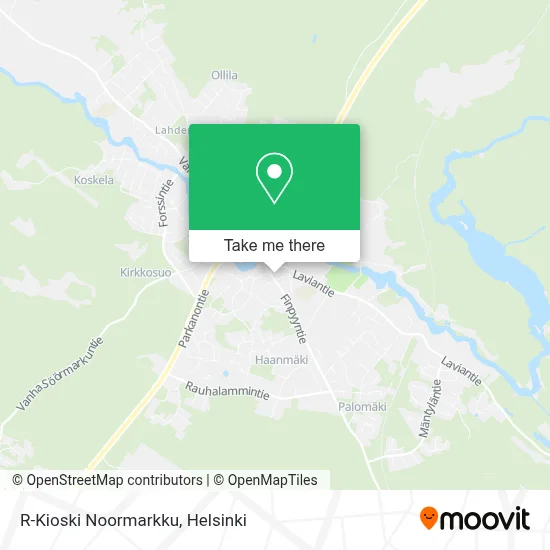 R-Kioski Noormarkku map