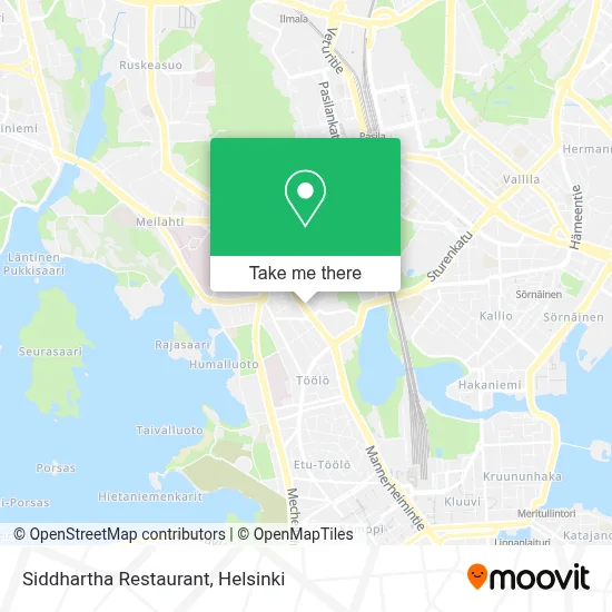 Siddhartha Restaurant map