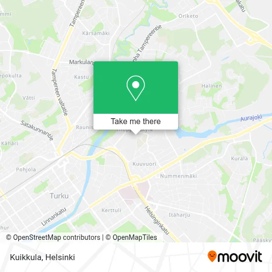Kuikkula map