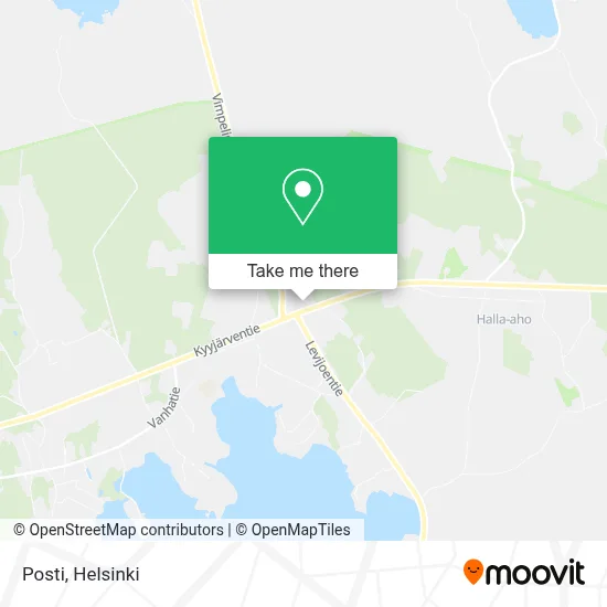 Posti map