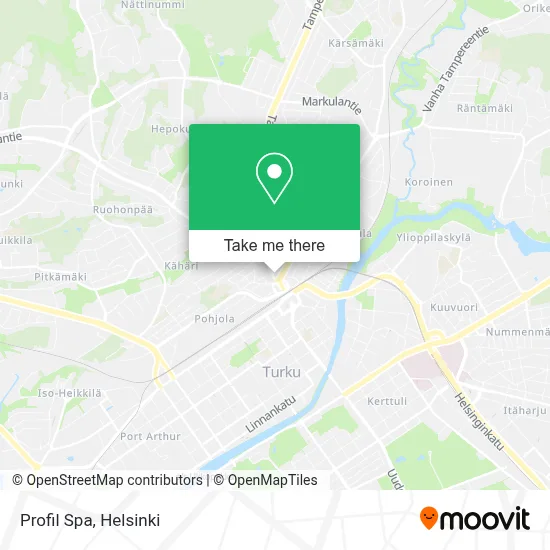 Profil Spa map