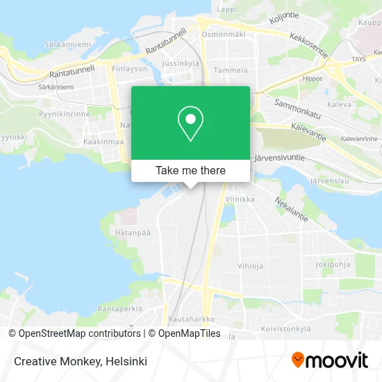 Creative Monkey map