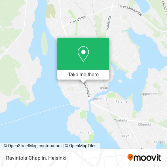 Ravintola Chaplin map