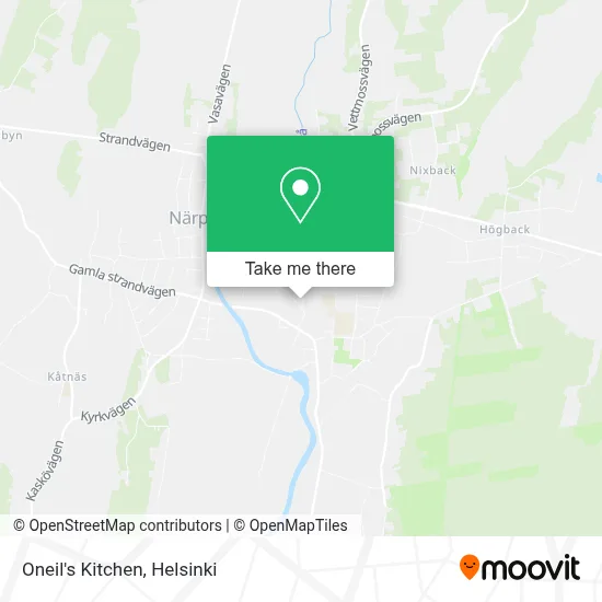 Oneil's Kitchen map