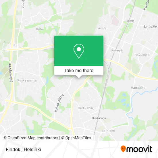 Findoki map