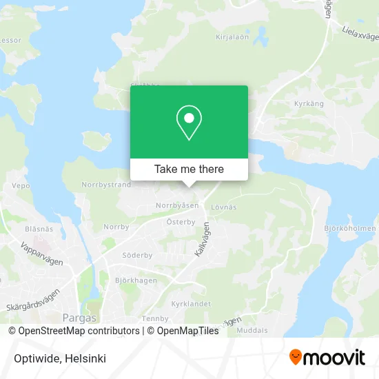 Optiwide map