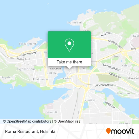 Roma Restaurant map
