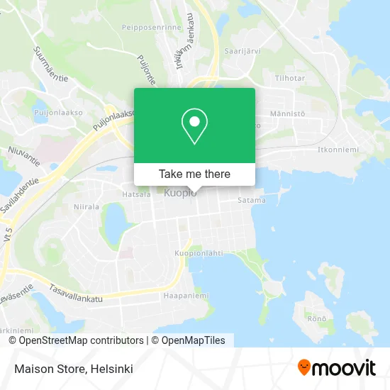 Maison Store map