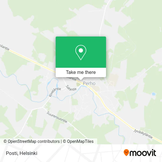 Posti map