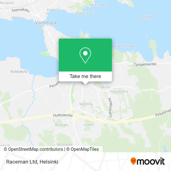 Raceman Ltd map