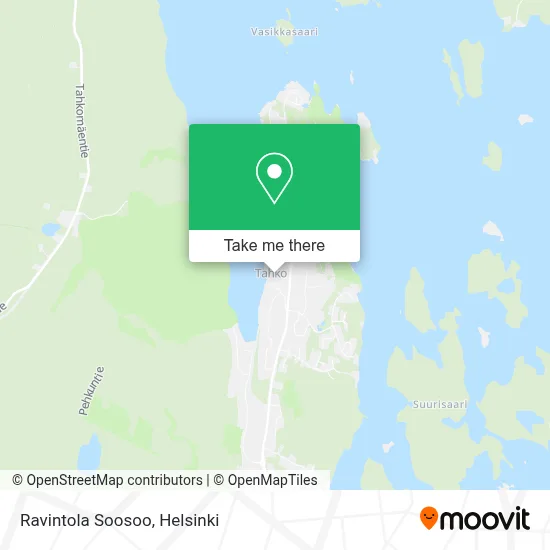 Ravintola Soosoo map