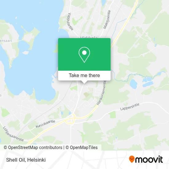 Shell Oil map