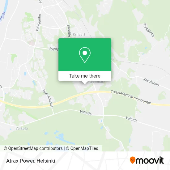 Atrax Power map