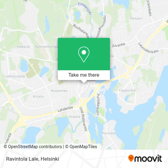 Ravintola Lale map
