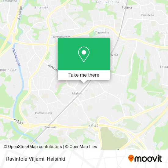 Ravintola Viljami map