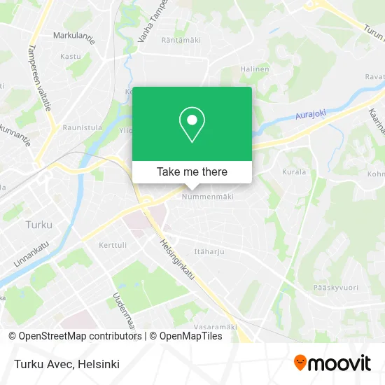 Turku Avec map