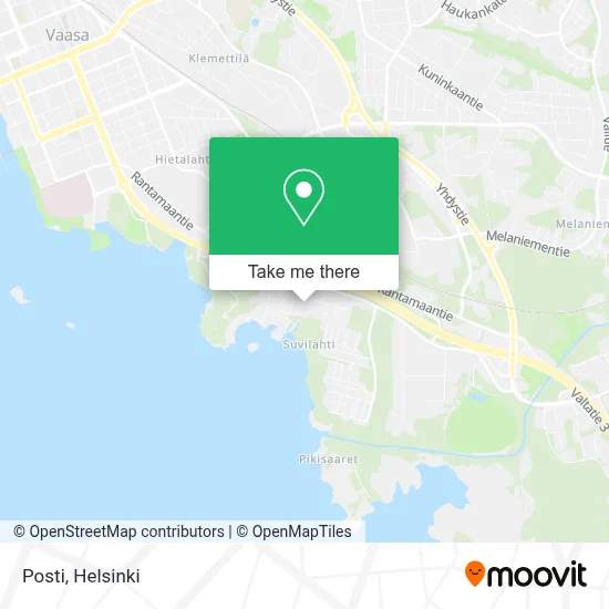 Posti map