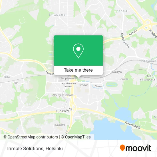 Trimble Solutions map