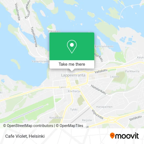 Cafe Violet map